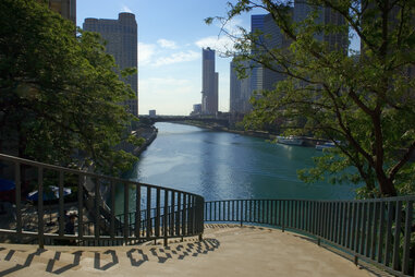 Chicago riverwalk