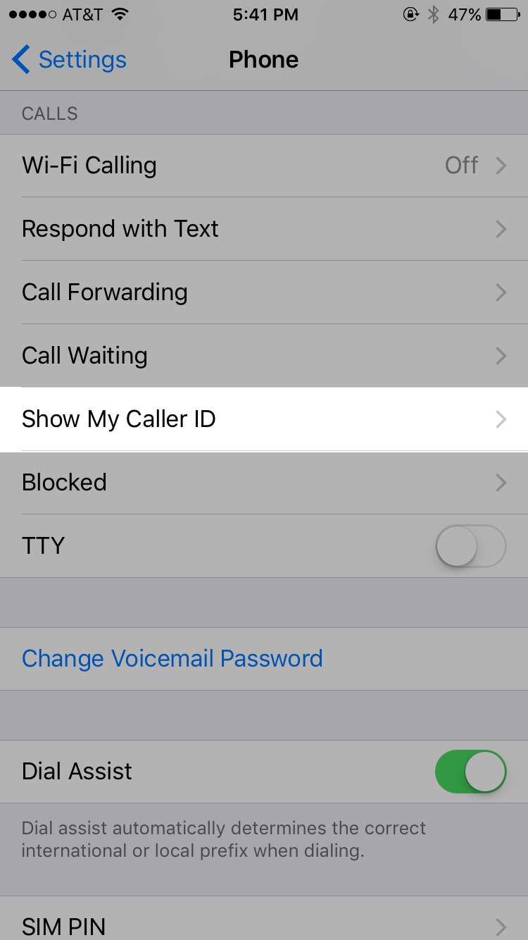 iOS 9 screenshot on iPhone