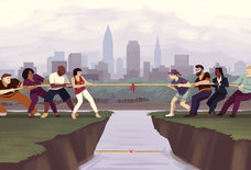 Cleaving the Crooked Mirror: What's Really Behind the East & West Side Rivalry