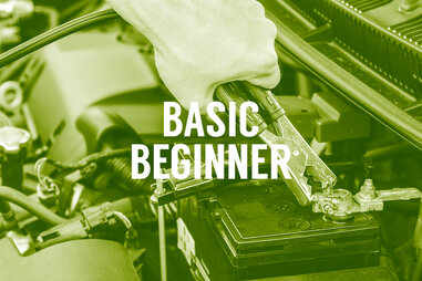 Car beginners jumper cable