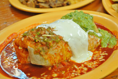 San Francisco mission burrito