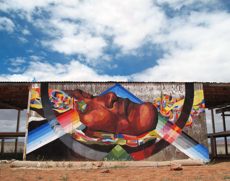 Navajo mural