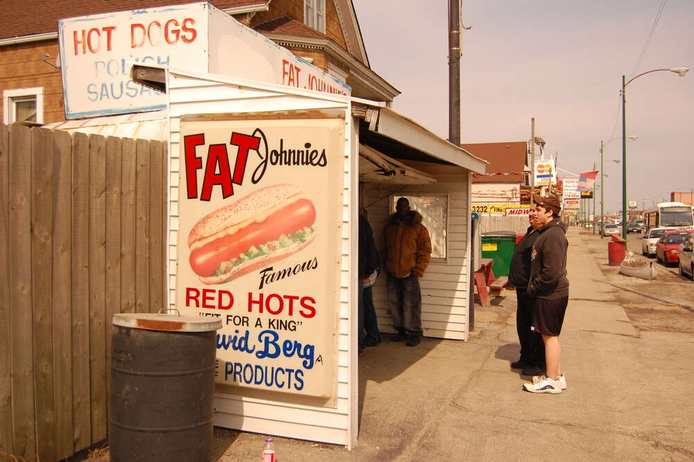 Our chili dogs are the best! Stop by The Hot Dog King's Carts in front, NYC Street Food