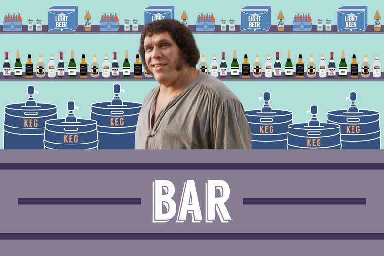 How much could Andre the Giant drink?