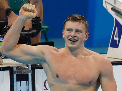 Olympic swimmer Adam Peaty