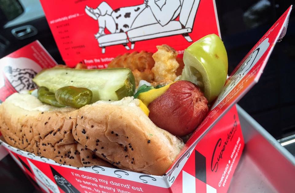 Chicago Hot Dog Fast Food Chicago Hot Dog Fast Food