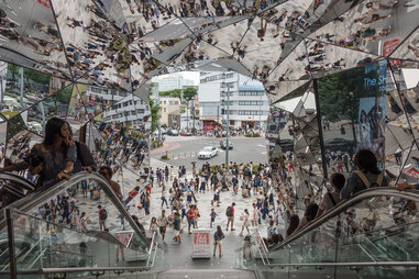 Entrance of Harajuku Tokyu Department Store