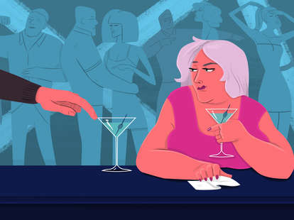 date fat girl illustration