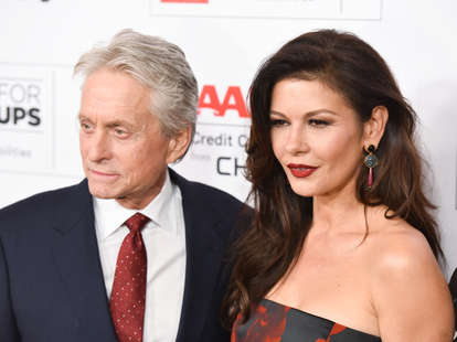 catherine zeta jones and micheal j. douglas 