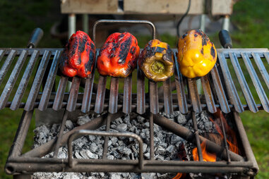 Grilled Bell Peppers