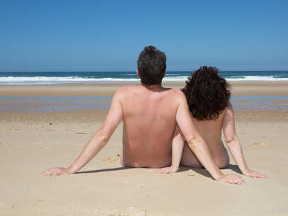 Nudes a beach a nude in Wanzhou