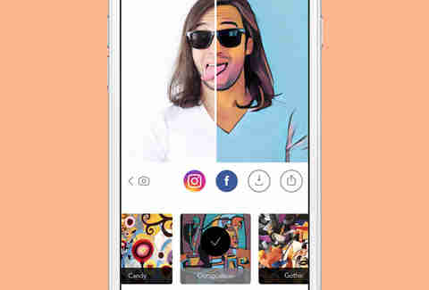 prism photo app in iphone 6