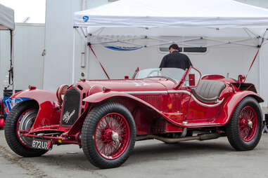 Classic Alfa Romeo Race Car