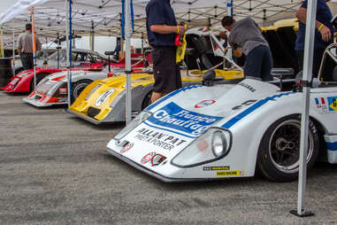 Can Am Racers lined up