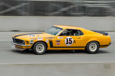 Boss Mustang Race Car