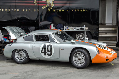 Classic Porsche race car