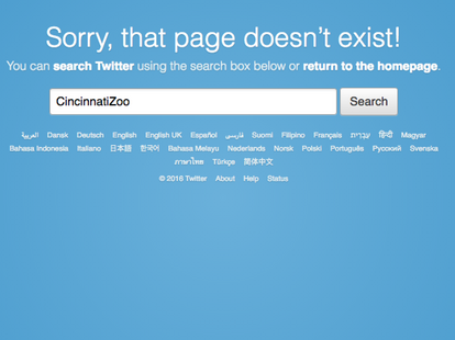 Cincinnati Zoo Social Media Harambe