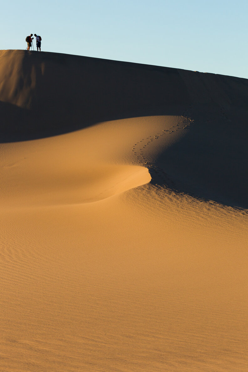 Hiking in Death Valley