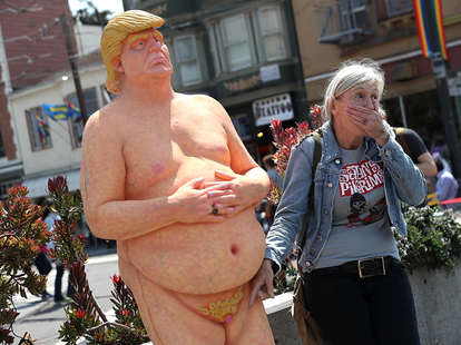 donald trump small penis