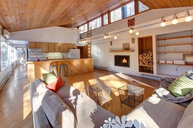 Stream-side Mid-Century Modern Loft