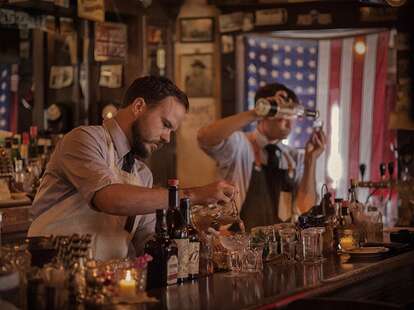 Bible Club bartenders