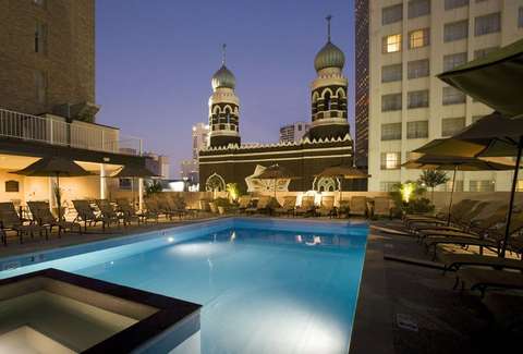 Rooftop Bar At The Roosevelt Hotel A New Orleans La The Roosevelt New Orleans