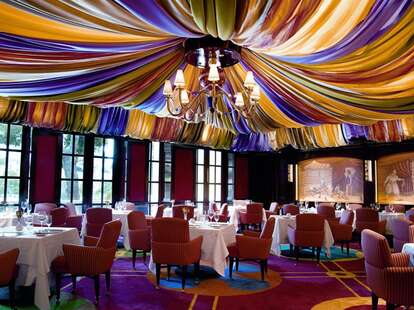 French fine dining and great wine list at Le Cirque in Bellagio Las Vegas