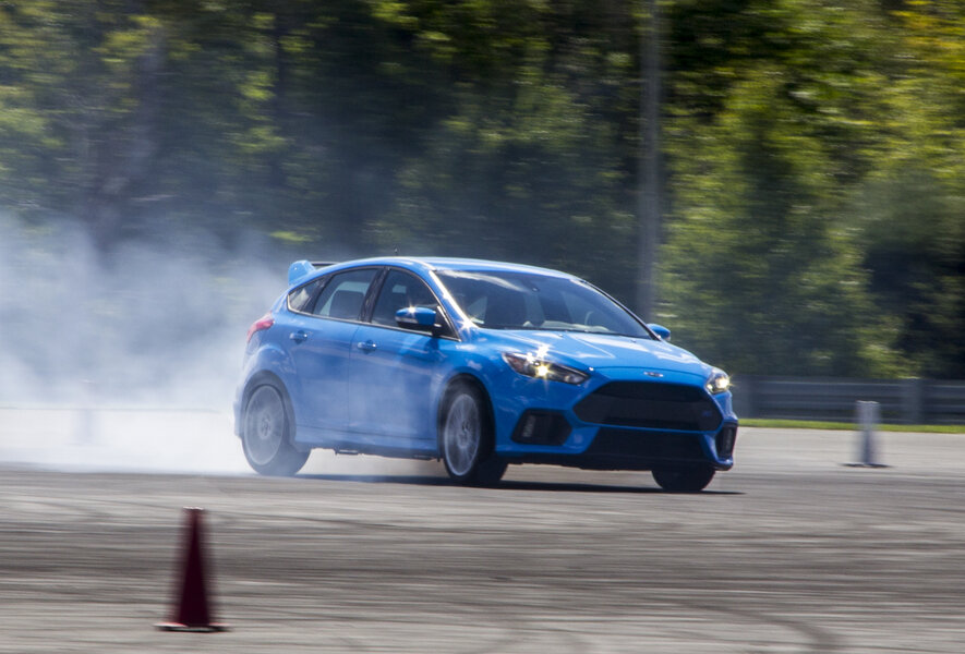 2017 Ford Focus RS With Drift Mode - First Drive Review - Thrillist