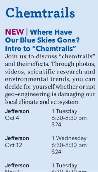 Minneapolis chemtrails