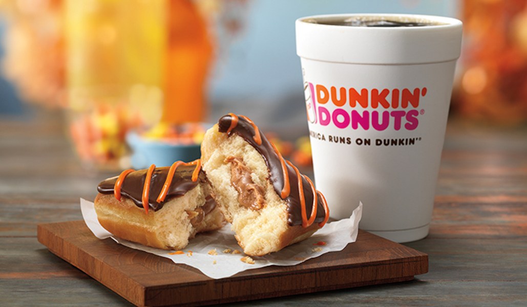 Dunkin' Donuts is now serving all-new Reese's peanut butter cup d...