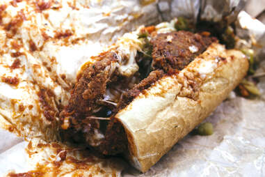 skirt steak sandwich