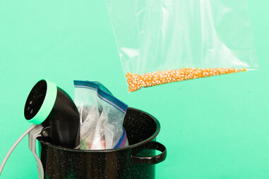 Popcorn sous vide