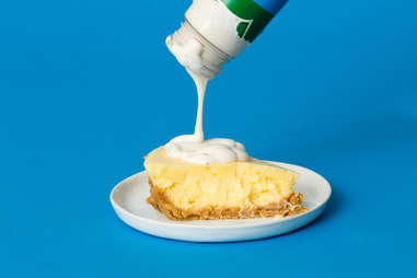 Key Lime Pie with Ranch on it