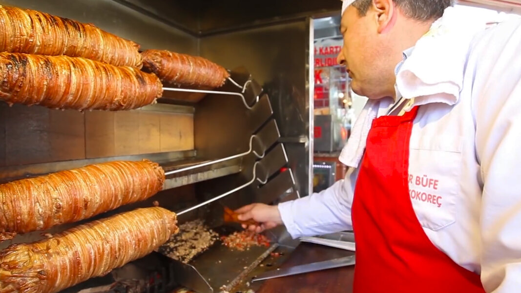 Food Ranger Kokorec Lamb Intestines Sandwich Istanbul Video - Thrillist