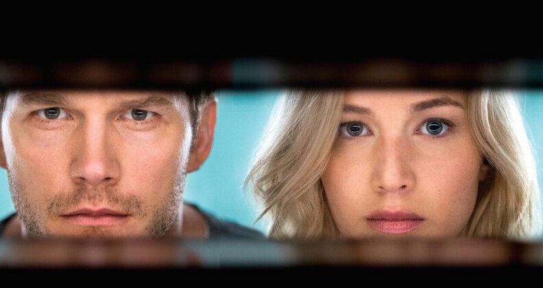 passengers fall movies 2016