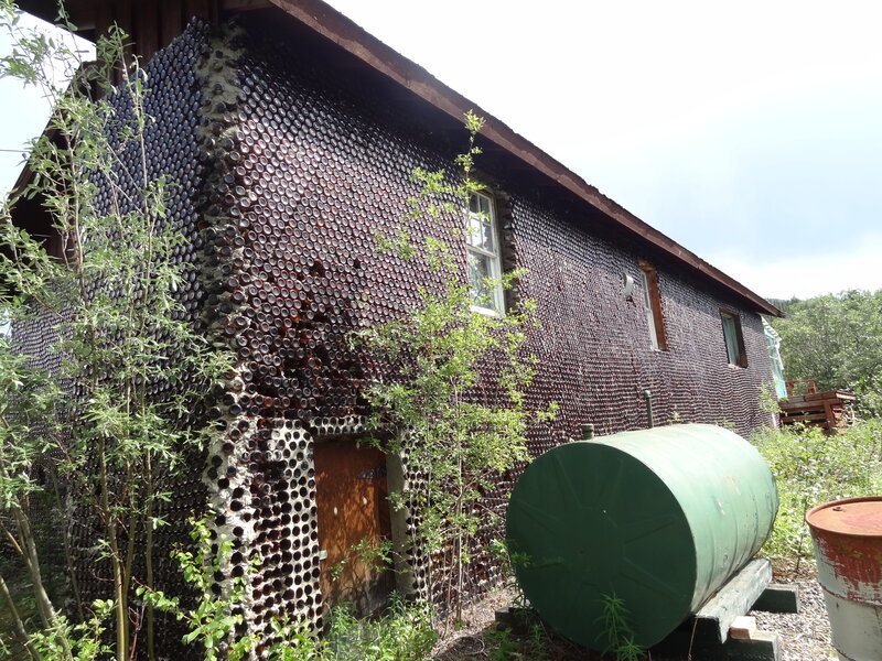 There's a Heroic Beer Bottle House in Yukon, Canada - Thrillist