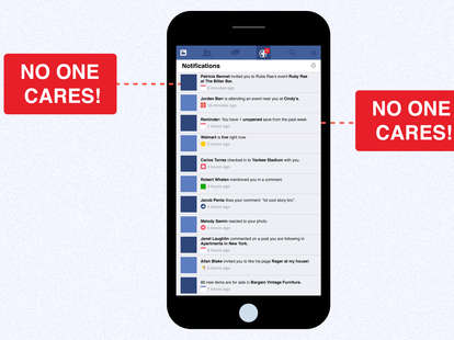 Facebook notifications