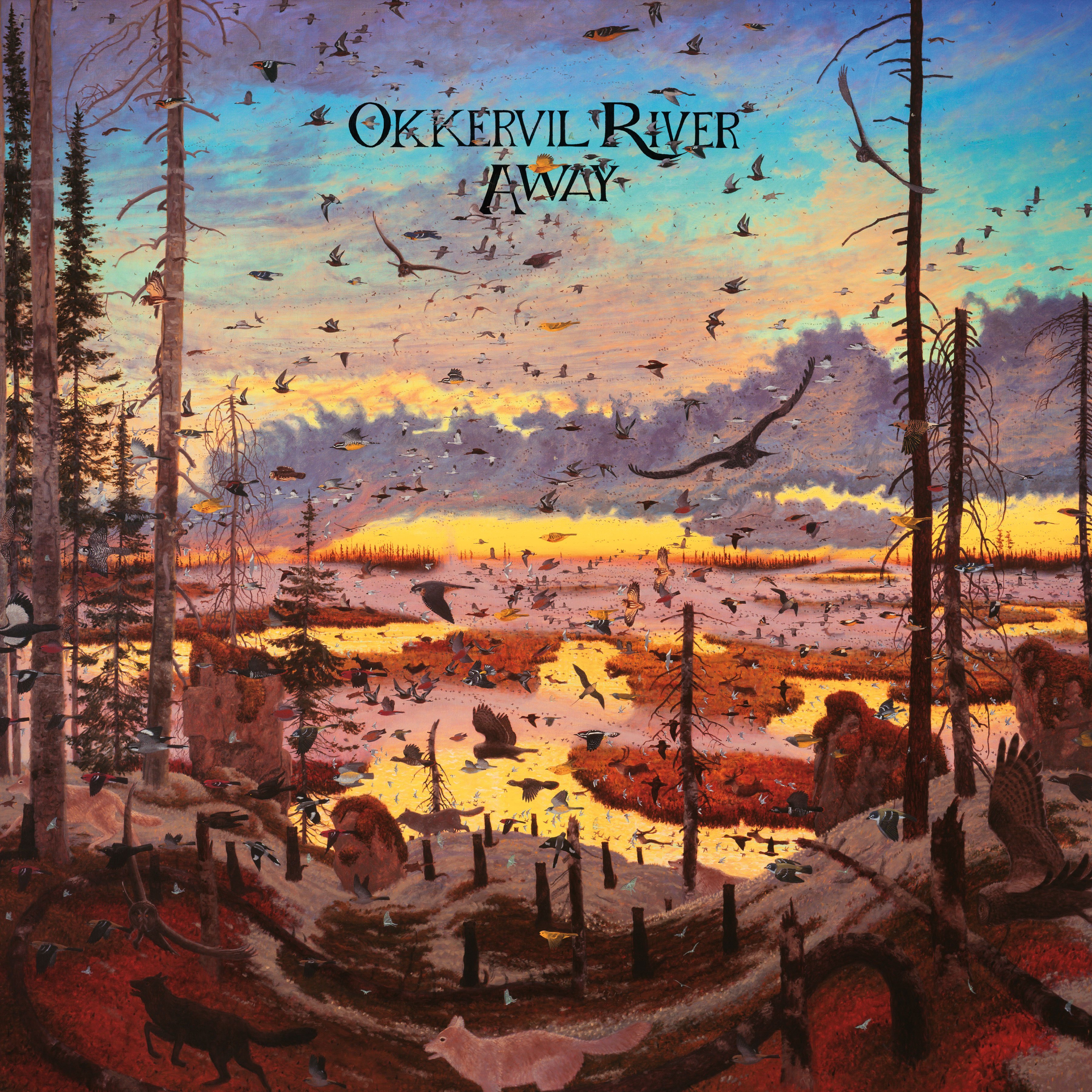 Okkervil River Away Album Cover