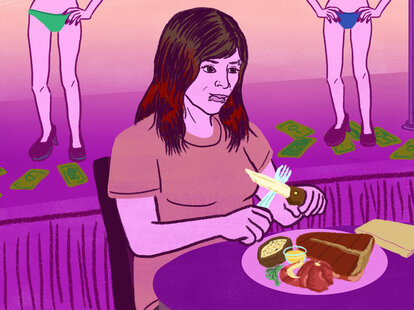 strip club food