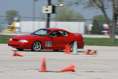 Autocross is a fun alternative to car control clinics