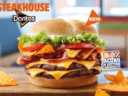 Burger King Is Testing A Doritos Filled Steakhouse Burger Thrillist