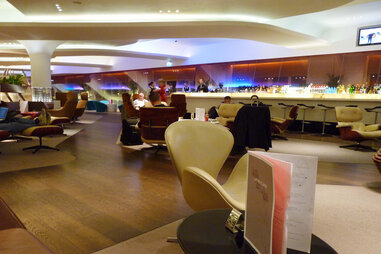 Virgin lounge Heathrow