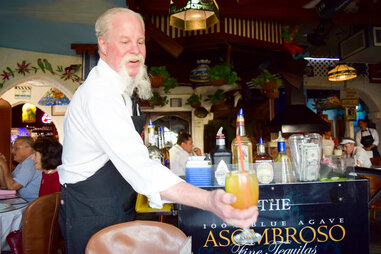 Tequila cart casablanca