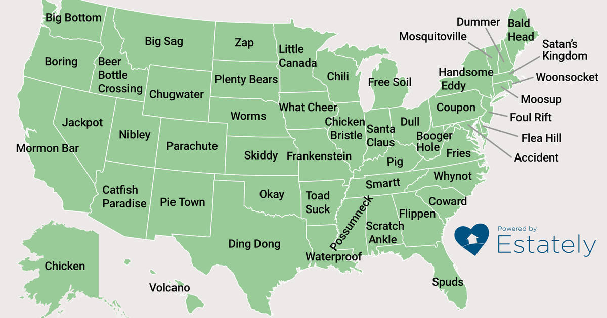 Weirdest Town Names In United States Thrillist