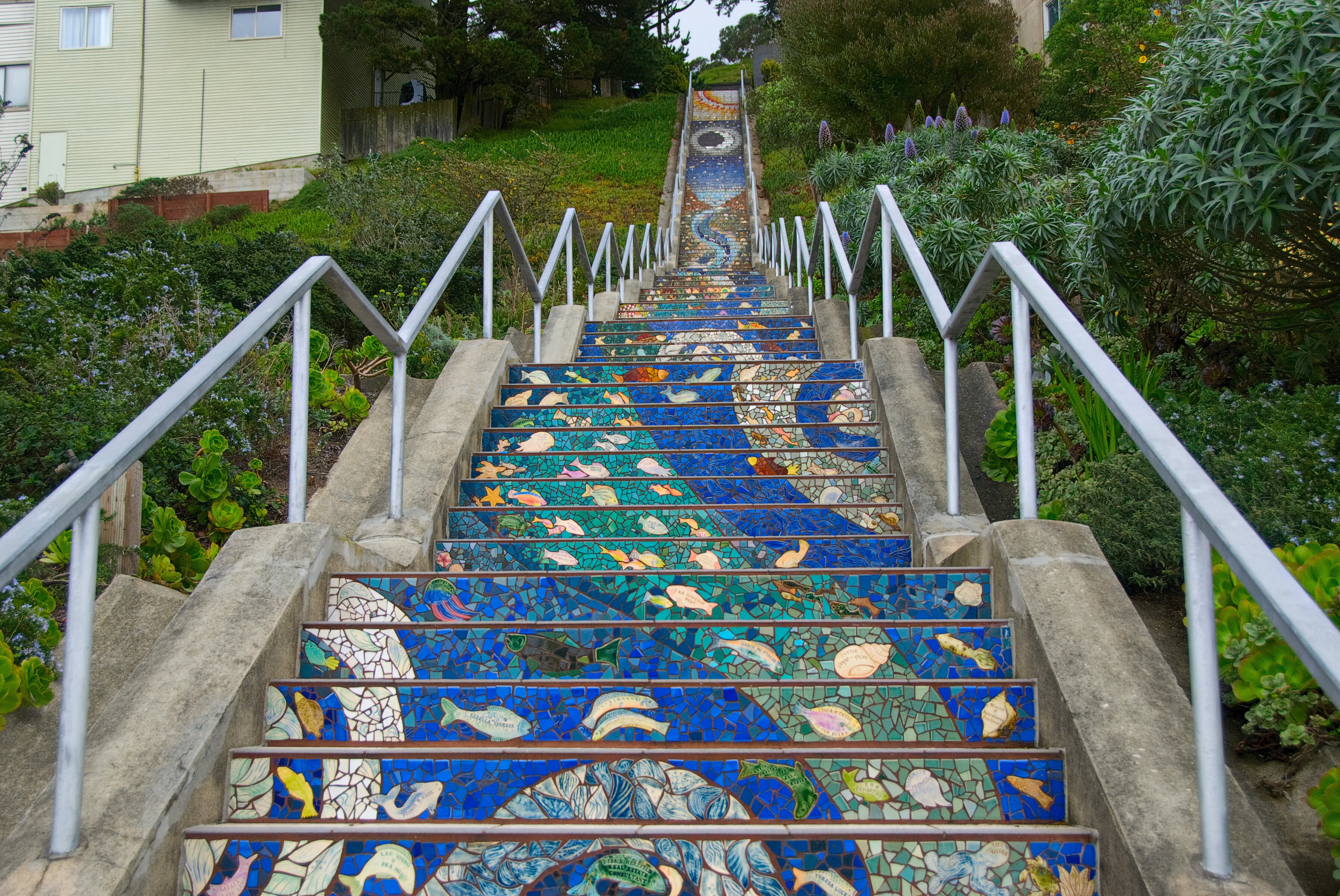 16th Avenue Tiled Steps