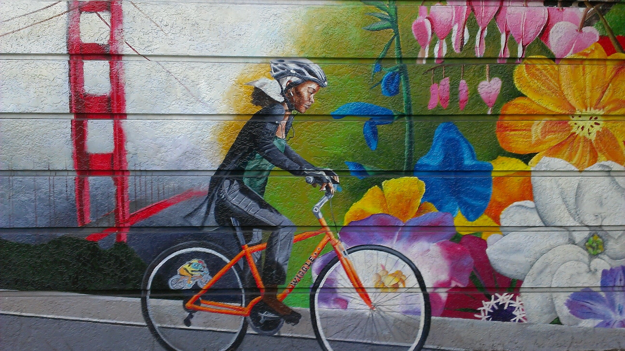 the wiggle mural