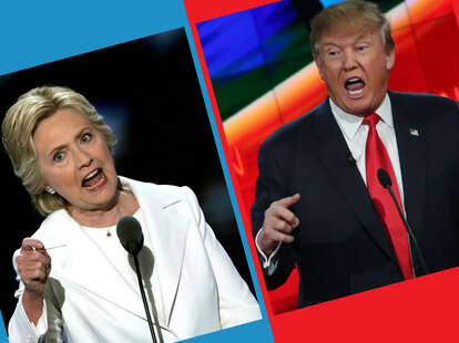 hillary and trump presidential debates