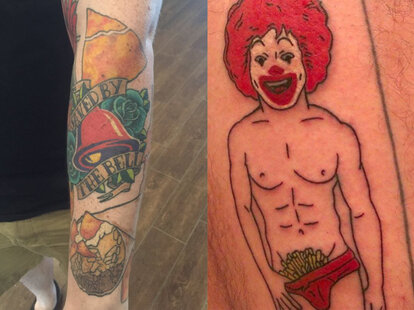 best/worst food tattoos