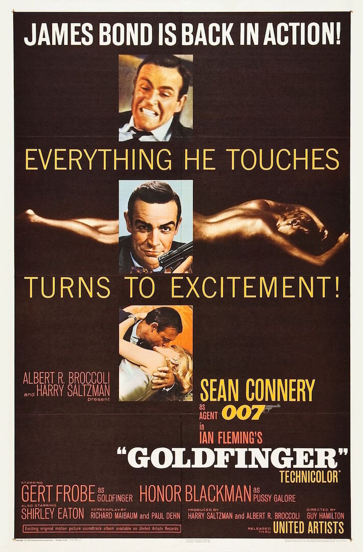Goldfinger movie poster