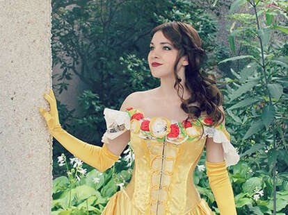 taco princess dress Disney-Themed Punny Halloween Costumes for the Family